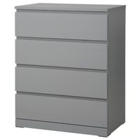 IKEA MALM Cassettiera con 4 cassetti