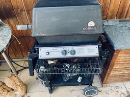 Gas grill KOENIG Connaisseur plus mit Zubehör gebraucht