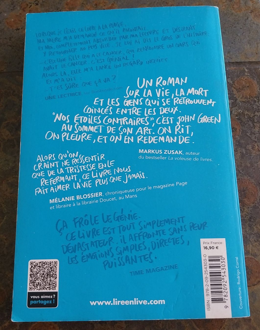 Bücher: Nos Étoiles Contraires John Green – Gebraucht aus Rolle von lst_95p5 1