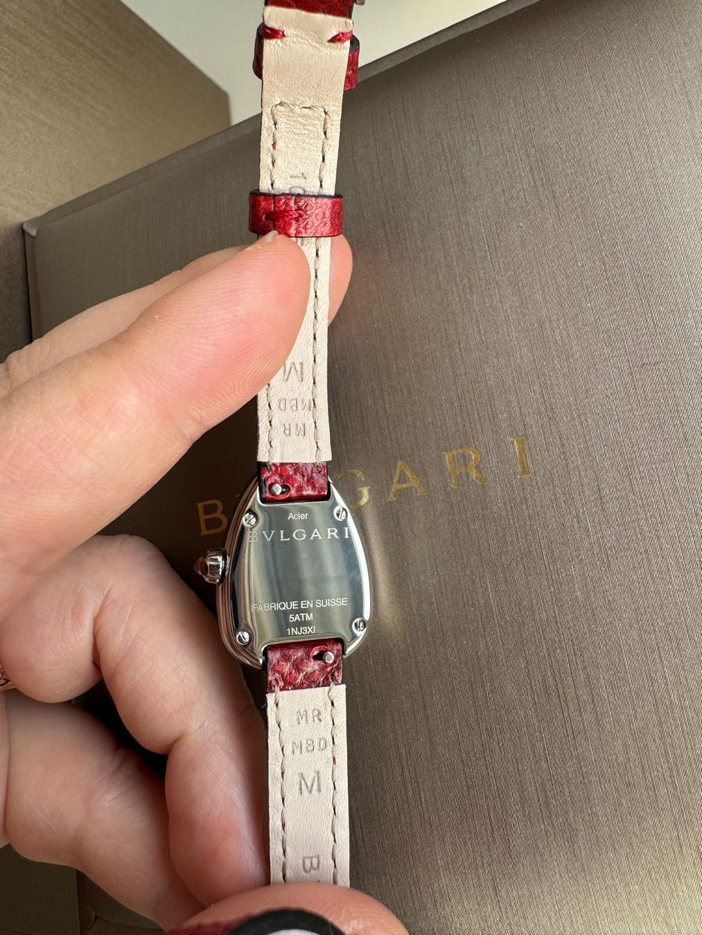 Bulgari Orologi: Bulgari Serpenti rot 27mm quartz with diamonds – Nuovo e nell'imballaggio originale da Pfäffikon SZ venduto da EMMA0111 6