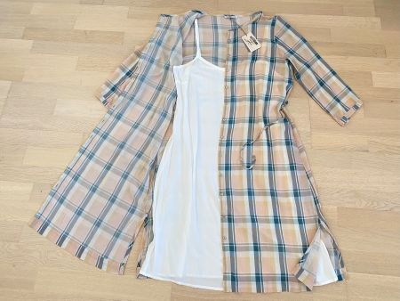 NILE: Hübsches Tunika Kleid (Hemdkleid) Gr. M. NEU. 2 Teile