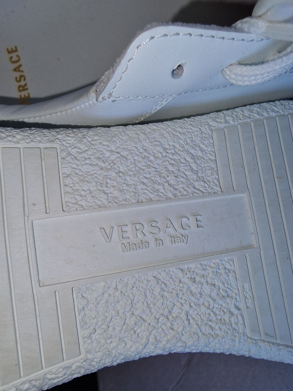 Versace Scarpe da uomo: Versace Herren Sneaker Grösse 44.5 – Nuovo (secondo la descrizione) da Scherz venduto da lacoste30 4