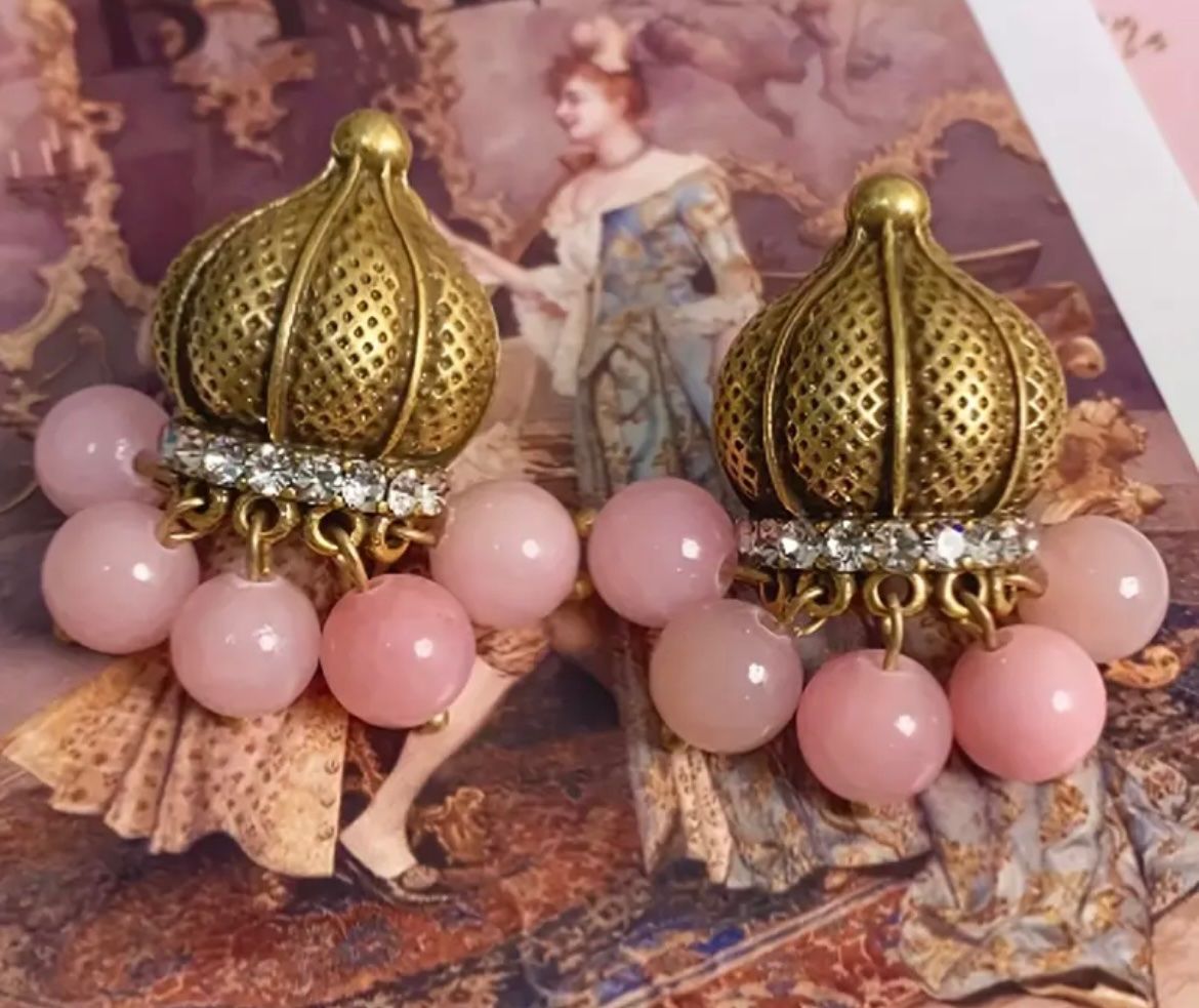 Orecchini pendenti & Orecchini a lobo: Sehr originelle Ohrringe rosa – Nuovo (secondo la descrizione) da Saanen venduto da SoniaMichaela 2