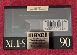 MAXELL XLII-S 90 - Type II High position - cassette scellée