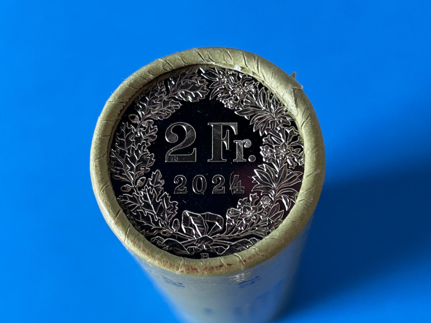 Tutti le monete: 2 Francs / Franken 2024 UNC from coin roll – Nuovo (secondo la descrizione) da Corcelles NE venduto da AJKader 2