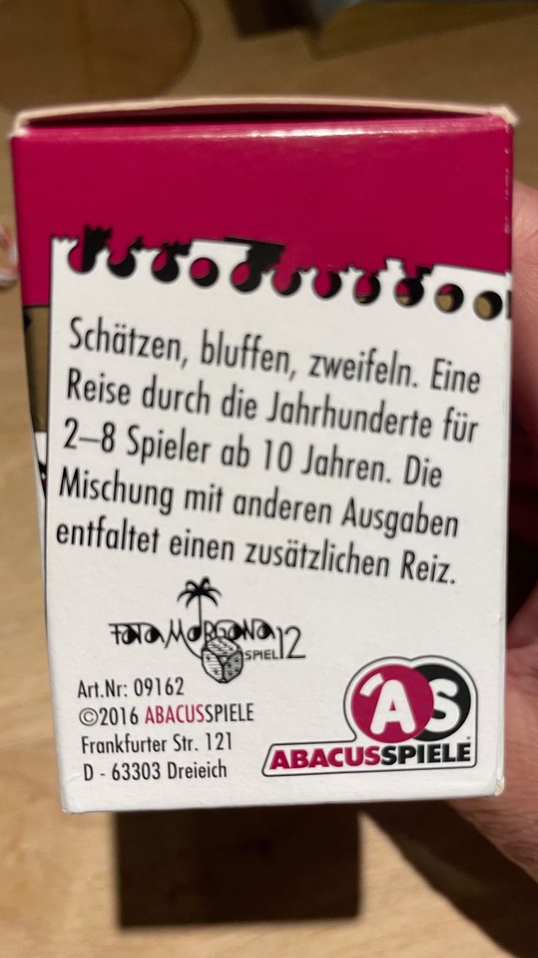 Jeux: Spiel – D'occasion à Hinwil par dadalina76 1