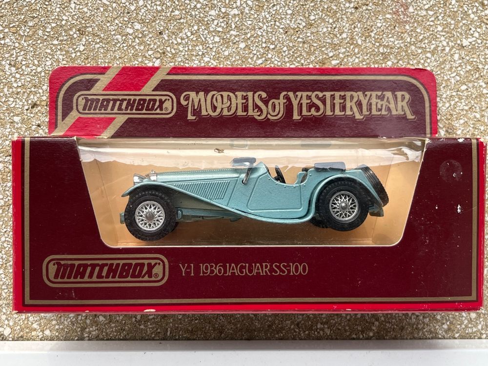 Lot De 4 Matchbox Models Of Yesteryear - Lesney - Voitures Maxwell Roadster 1:4