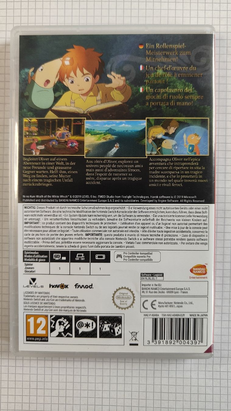 Giochi: Nintendo Switch Spiel: Ni No Kuni – Usato da Trachslau venduto da fusake.ch 1