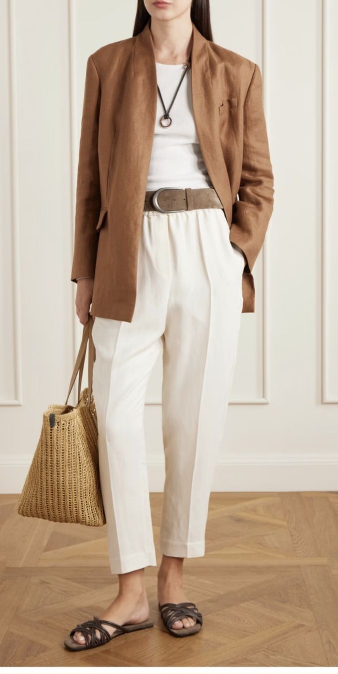 Brunello Cucinelli Hosen: Brunello Cucinelli Sommer Hose, Gr. 38, neuwertig – Neu (gemäss Beschreibung) aus Ibach von ole_6whn
