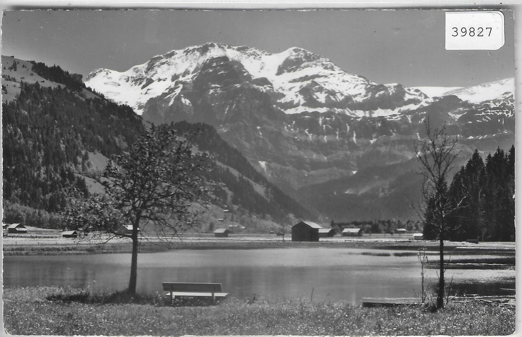 Cartoline postali: Lenk mit See - Photo: E.Gyger – Usato da Ettingen venduto da Kartenplanet