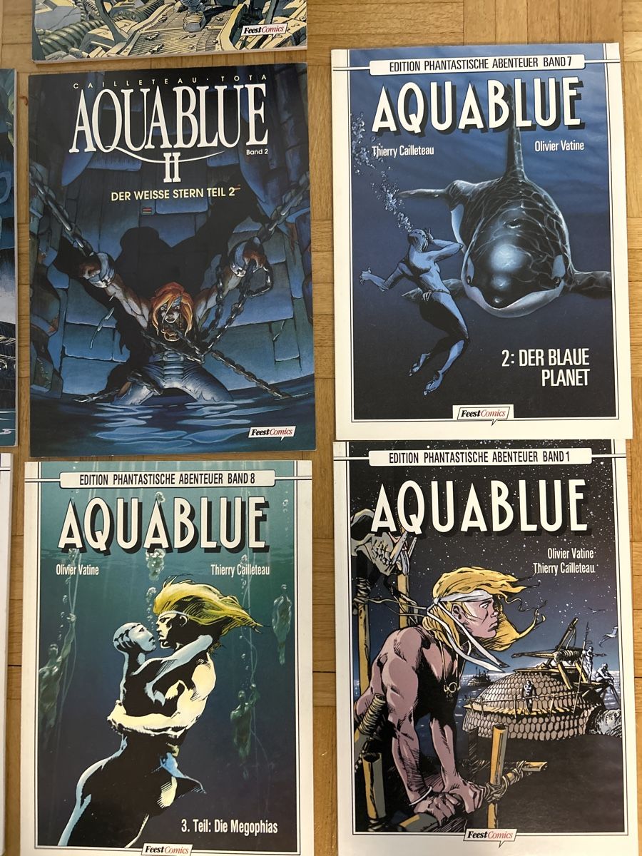 Fumetti: Aqua Blue Comic Sammlung - Top Zustand! – Usato da Zürich venduto da jasmin011 1