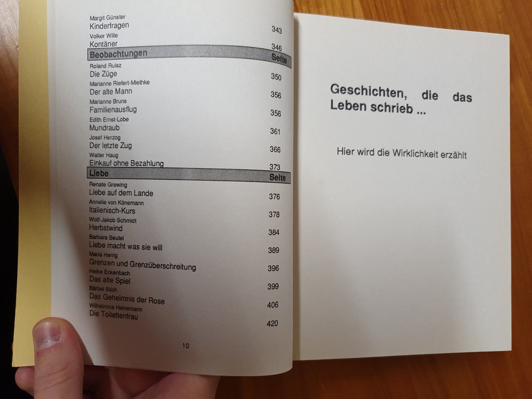 Libri: Geschichten die das Leben schrieb – Usato da Oberdorf BL venduto da BaldenEagle 4