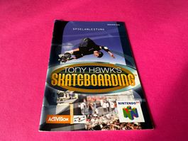 ANLEITUNG FÜR TONY HAWKS SKATEBOARDING NINTENDO 64