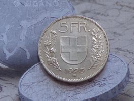 5 Fr. 1925 B - Belle pièce