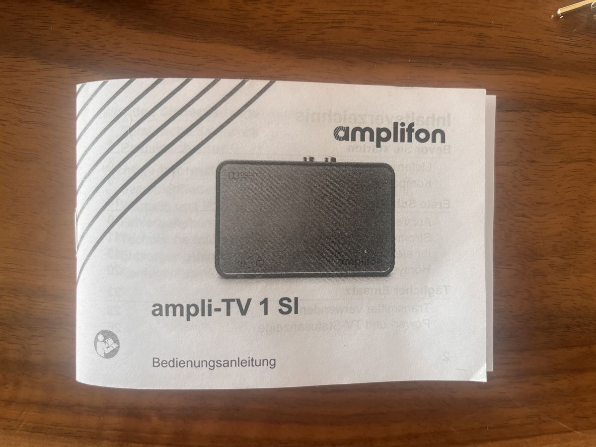 Amplifon Attrezzature mediche: Amplifon Hörgeräte TV Streamer – Usato da Laupen BE venduto da Rohe5500 5