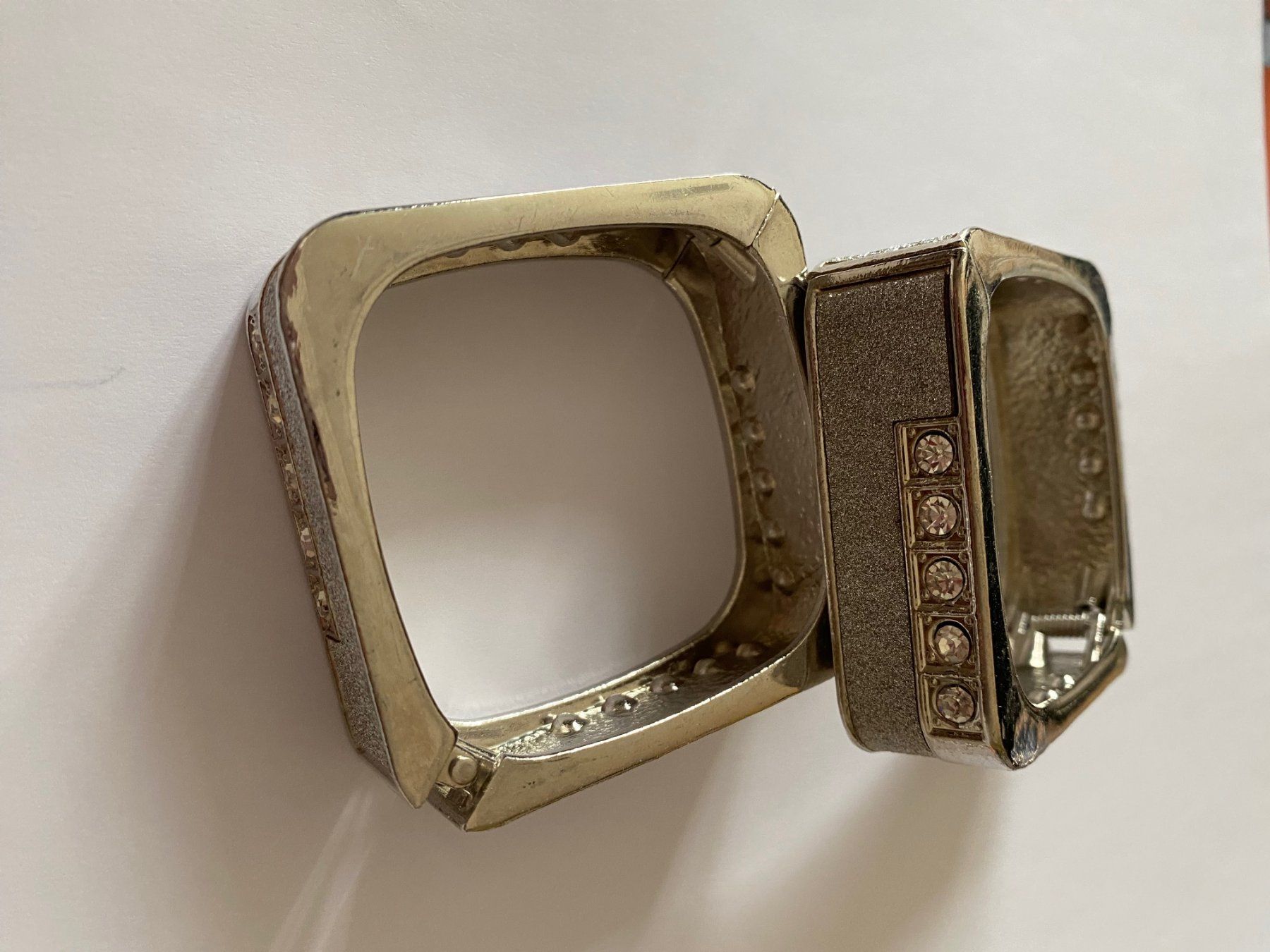 Bracciali & Braccialetti: Armreifen mit Strass silberfarben – Nuovo (secondo la descrizione) da Flaach venduto da hundeli2