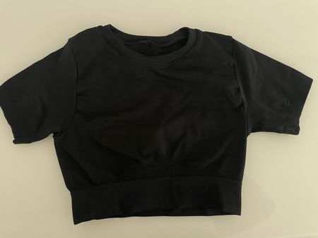 Teveo CropTop Sensation schwarz 