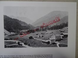 Graubünden Davos Frauenkirch  anno 1905