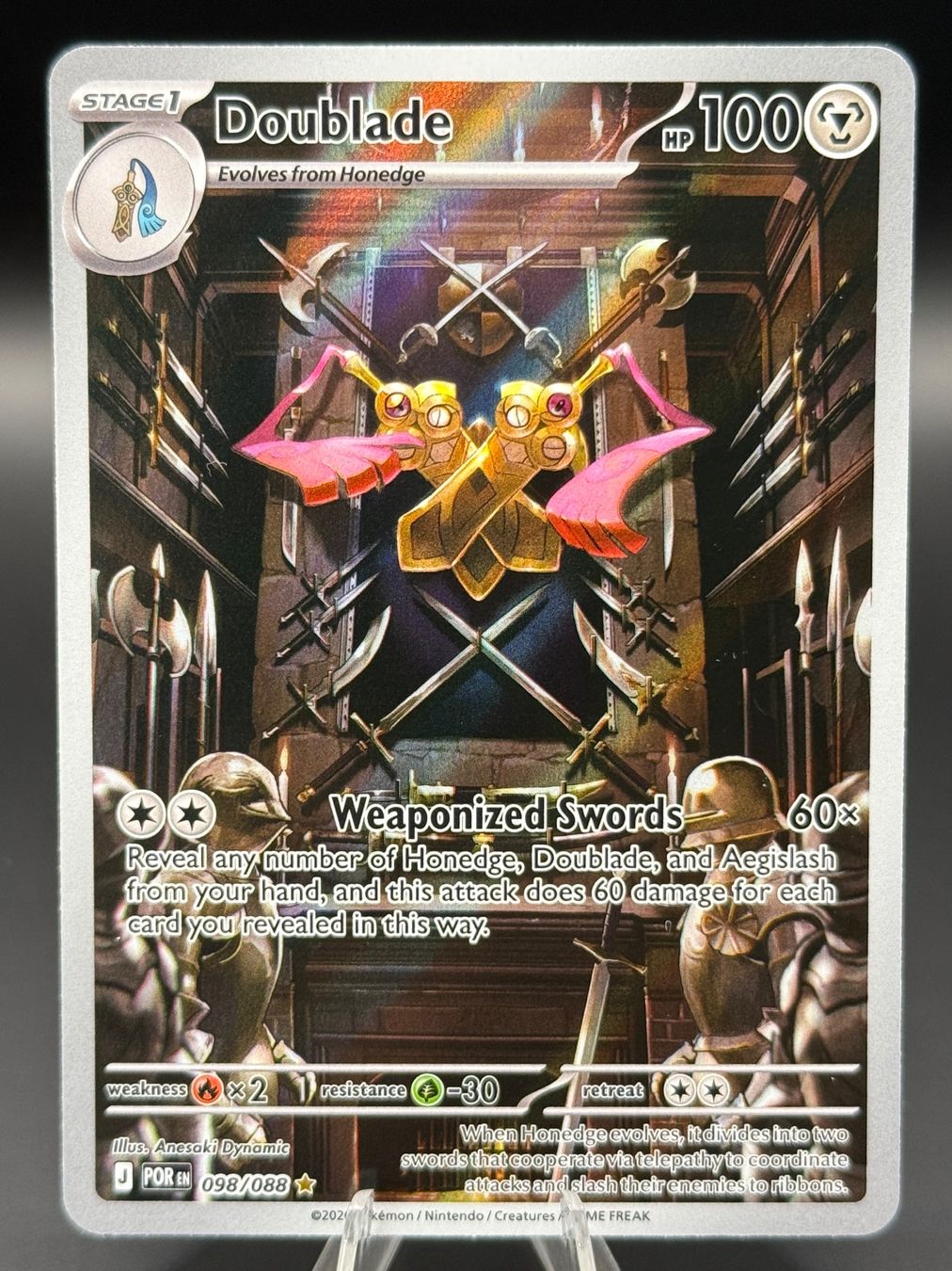 Pokémon Carte collezionabili: Doublade 098/088 EN Perfect Order – Nuovo (secondo la descrizione) da Langenthal venduto da TheCrib
