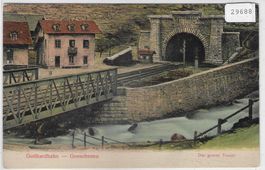 Gotthardbahn - Der grosse Tunnel bei