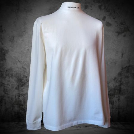 T-Shirt Calvin Klein Jeans High Neck White Men L