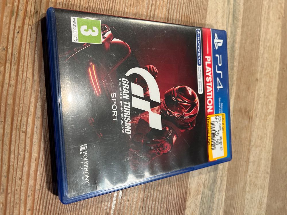 Gran Turismo Sport - Jeu PS4/PS5 Version Française PAL - Neuf Et Sous Blister Scellé