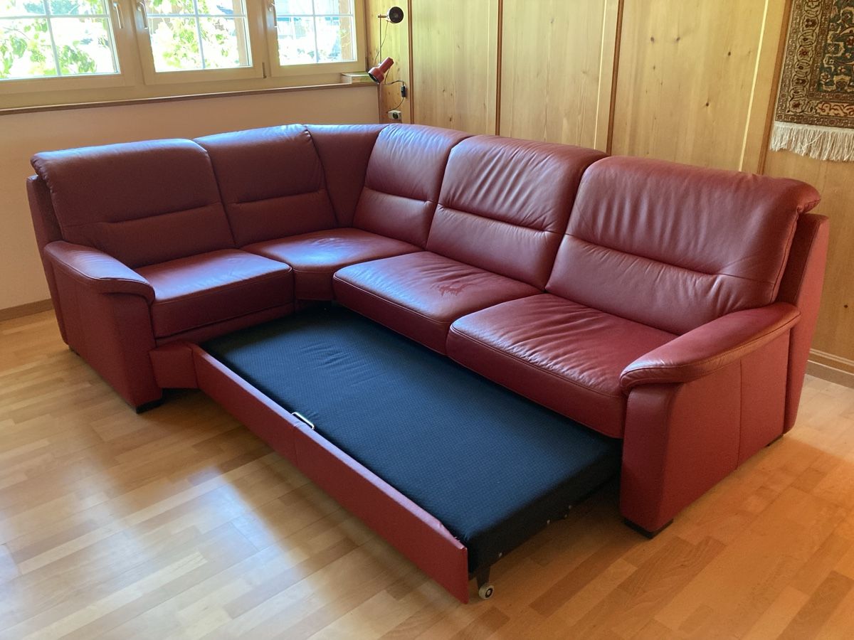 Divani: Schlafsofa in Lederoptik – Usato da Dietfurt venduto da chrischu66 4