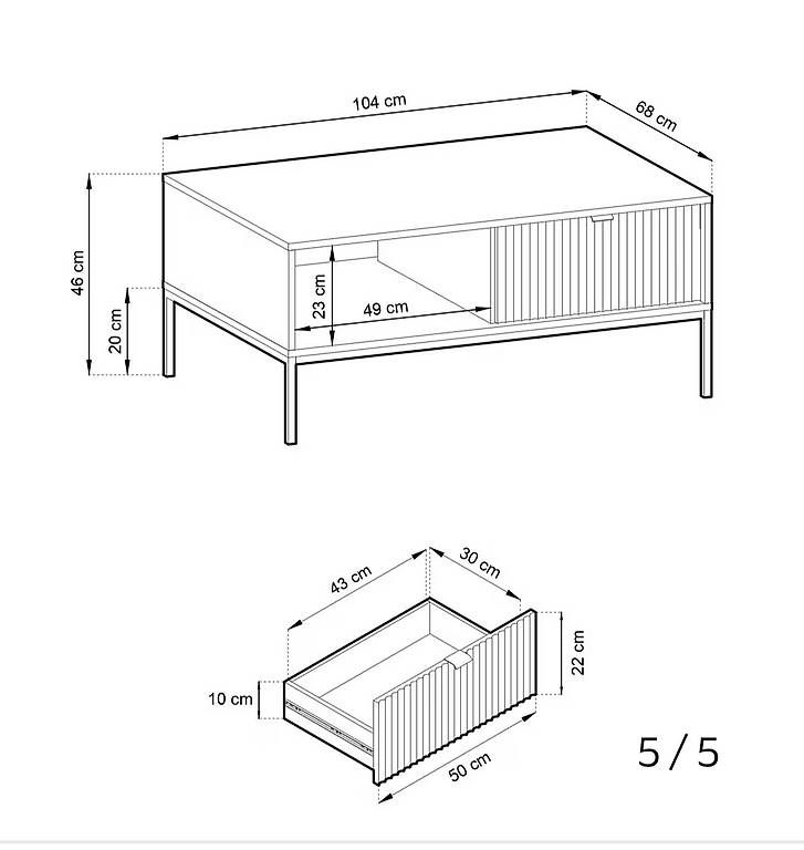 Tavoli: Schöne & stylischer Couchtisch – Usato da Rafz venduto da Renegade79 1
