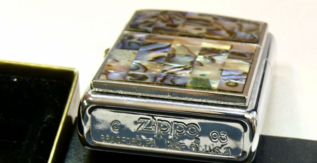 Zippo Accendini: Zippo Perlmut – Nuovo e nell'imballaggio originale da Luzern venduto da Bolle2012 5