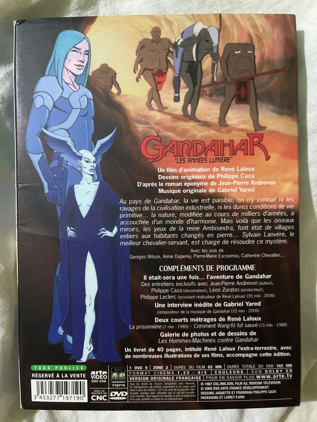 Tutti i DVDs: Gandahar – Usato da Basel venduto da patku79 1