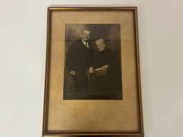 Gerahmtes Paar Porträtfoto