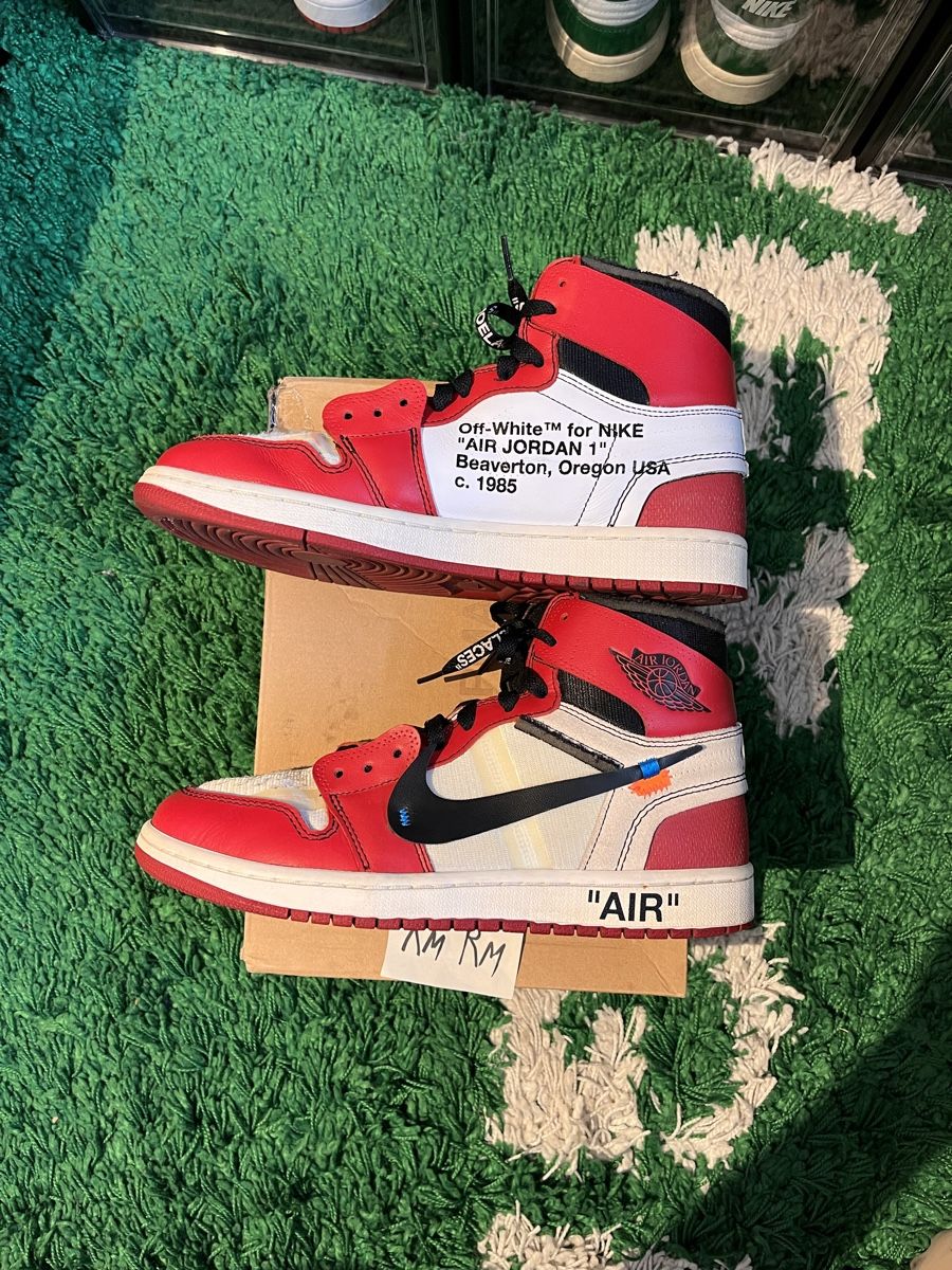 Off-White Scarpe da uomo: Jordan 1 Off-White Chicago – Usato da Genève venduto da 3M_JR 4