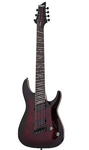 Schecter Strumenti musicali: Guitare électrique multiscale Schecter Omen Elite-7 MS – Nuovo (secondo la descrizione) da Burtigny venduto da Mirdael
