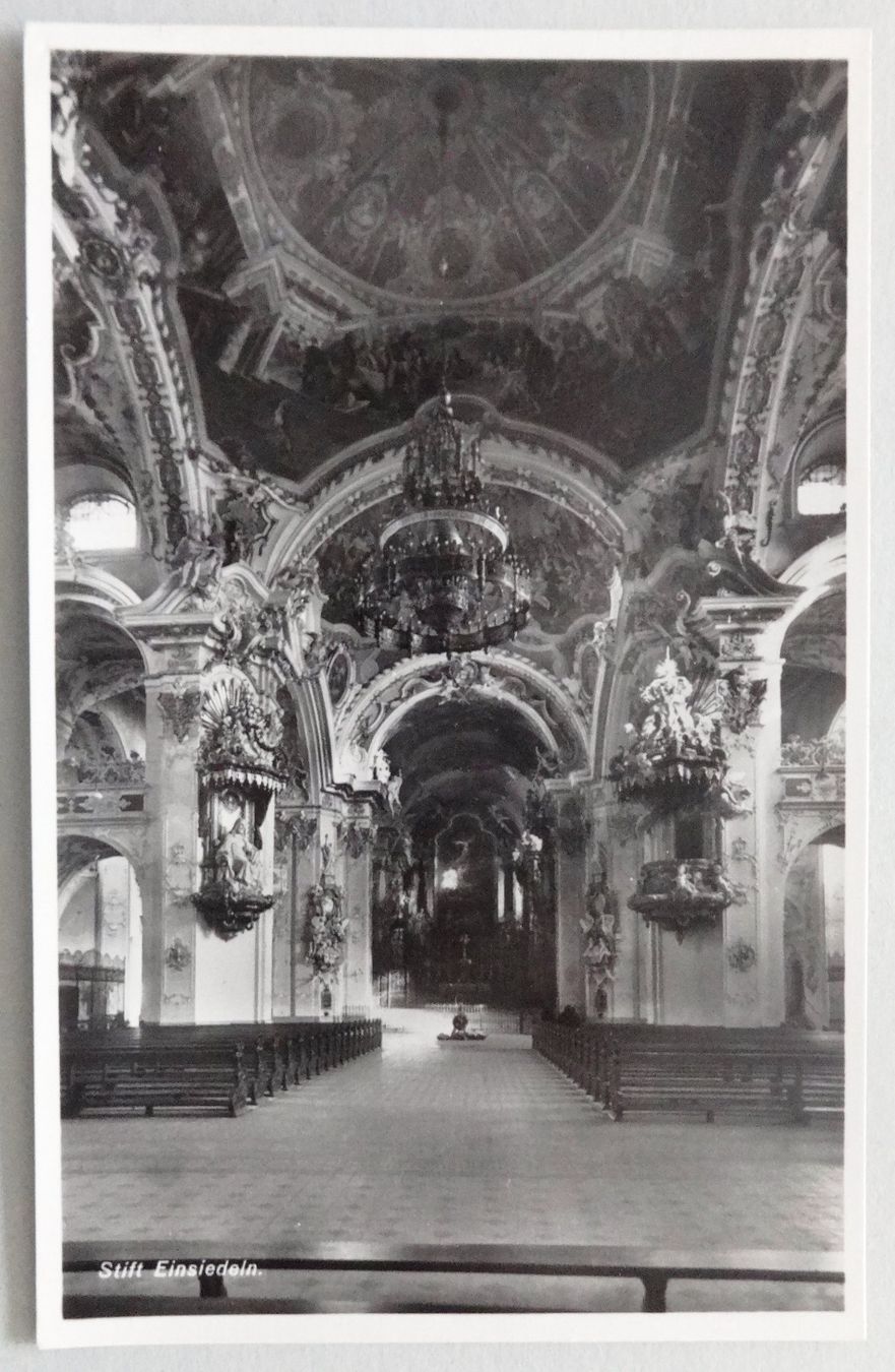 Cartoline postali: Stift Einsiedeln – Difettoso da Fétigny venduto da Billy2miny