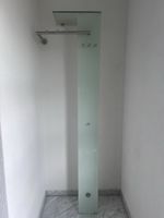 Modern Frosted Glass Hallway Coat Rack - Stylish Design