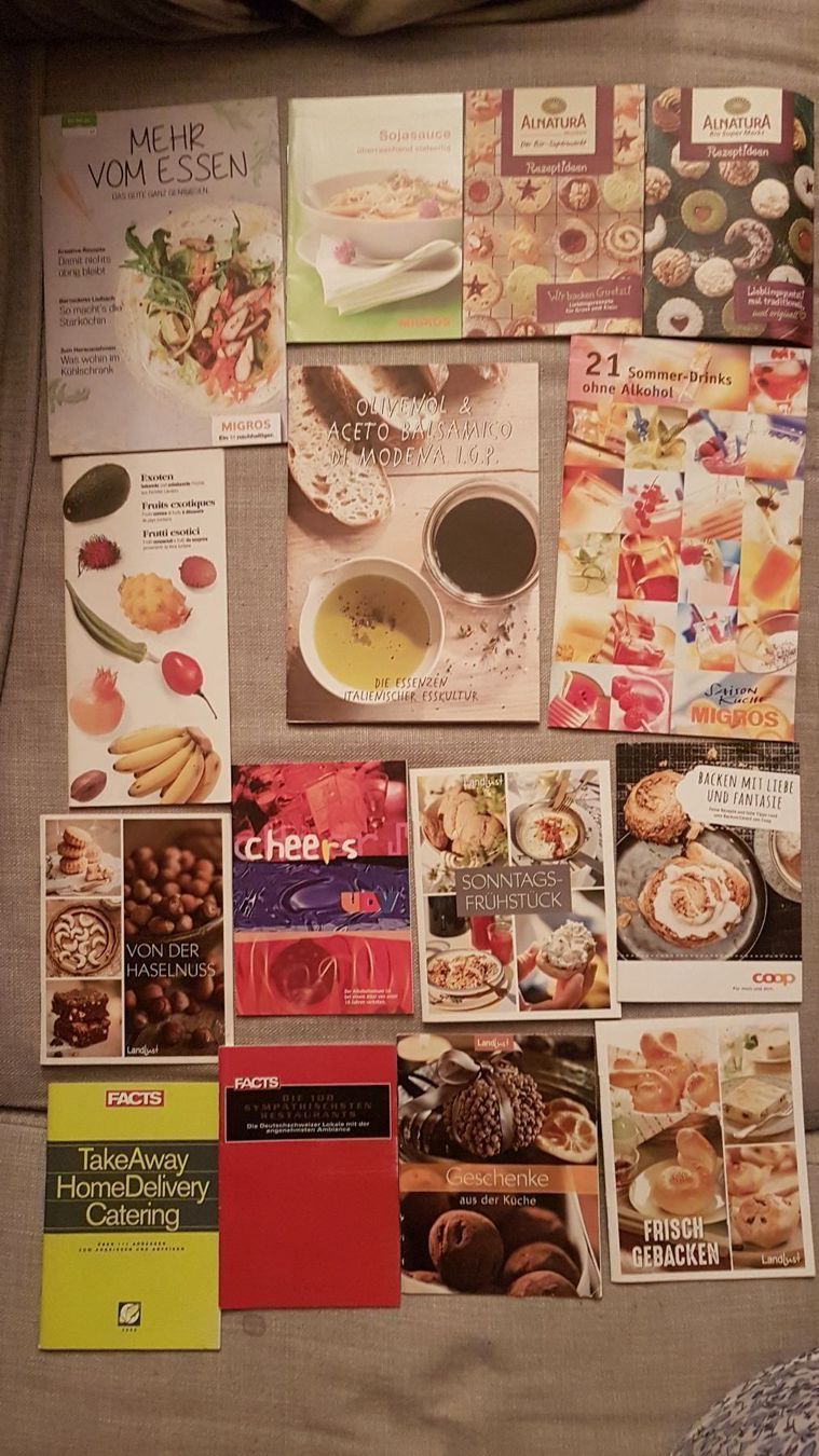 Bücher: Div. Rezeptbüchlein/Ratgeber – Gebraucht aus Oberengstringen von Asteroid56