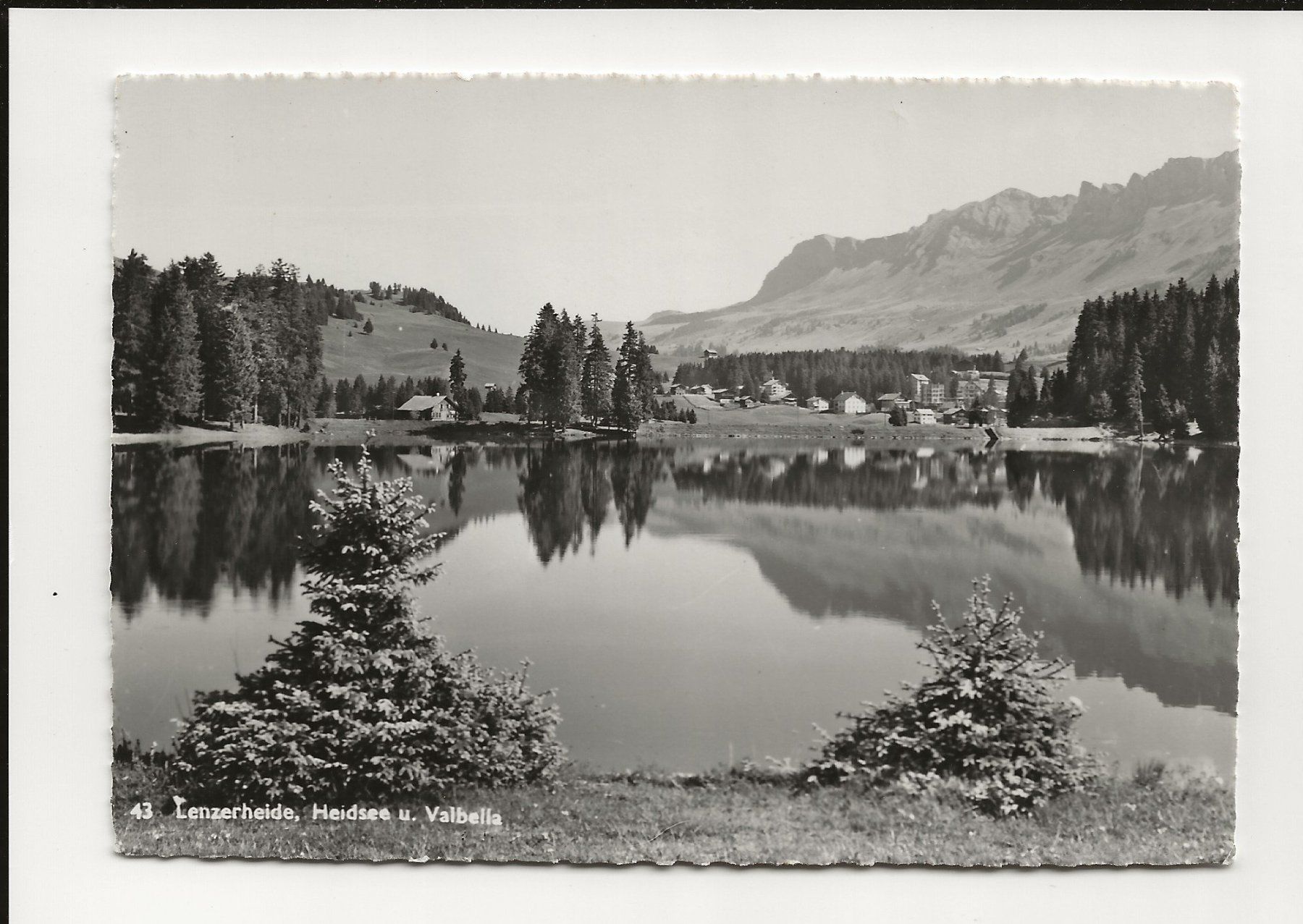 Cartes postales: AK 1962 Lenzerheide Heidsee u. Valbella – D'occasion à Greifensee par 315WDO