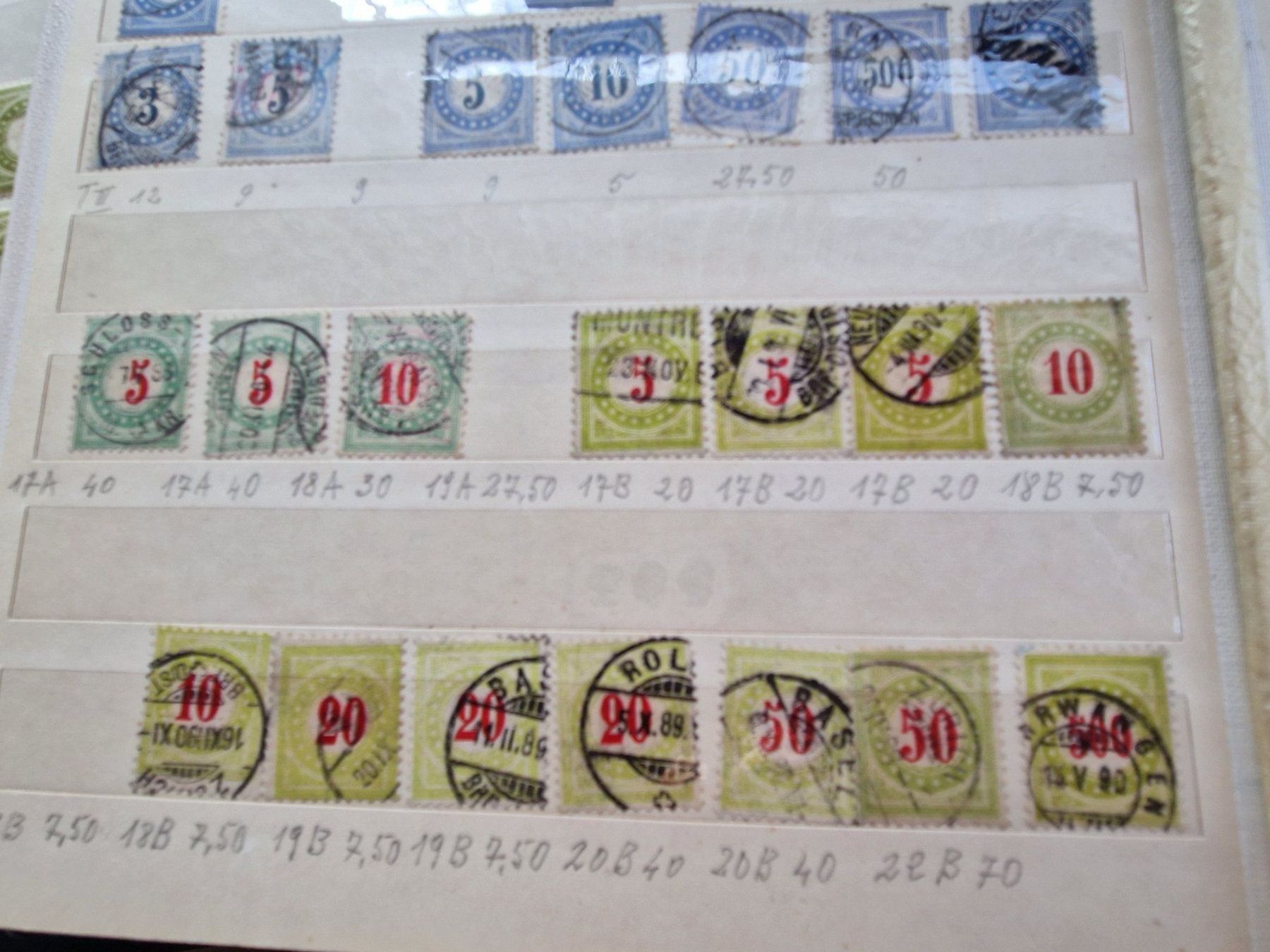 Tutti i francobolli: Ansammlung Porto, ab 1.- – Usato da Burgdorf venduto da Glossy01 2