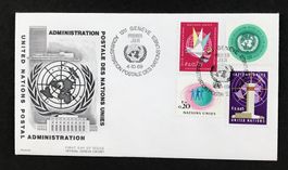 BRIEFUMSCHLAG FIRST DAY UNITED NATIONS
