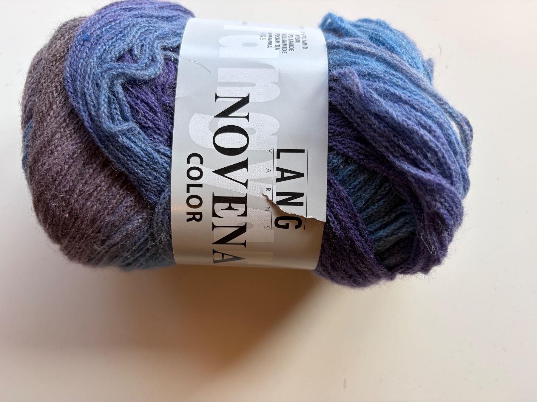 Lana: 1 Knäuel Lang Novena Color – Nuovo e nell'imballaggio originale da Büsserach venduto da bor_s88m