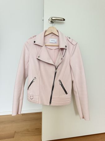 Biker Jacke RESERVED rosa Grösse 36 neuwertig