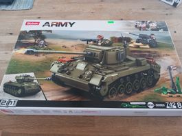 Sluban Army Panzer 2in1, 742 Teile, lego kompatibel