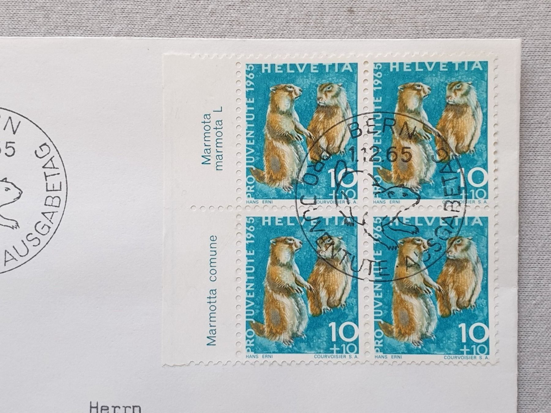 Tutti i francobolli: (187) Pro Juventute 1965 mit ET Stempel – Usato da Schwarzhäusern venduto da Inot3 6