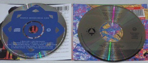 CD: 2CD's - Simple Minds - Street Fighting Years & Real Life – Usato da Unterbäch VS venduto da diquq 4