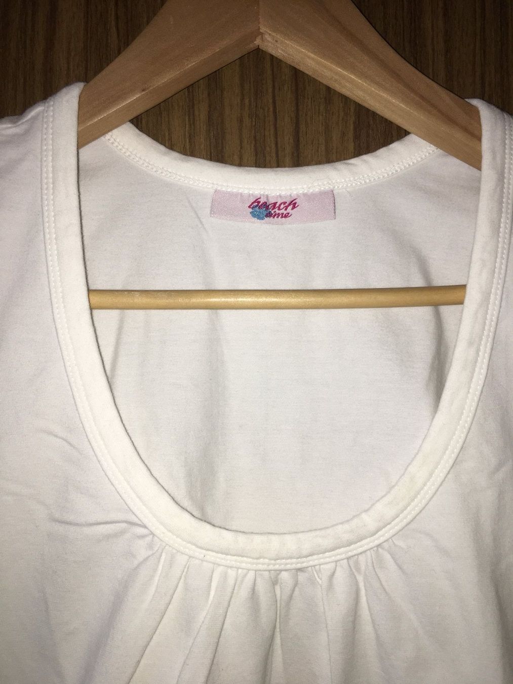 T-shirt: BEACH TIME T-Shirt, weiss, Gr. 36/38 – Usato da Arni AG venduto da Mimo007 1