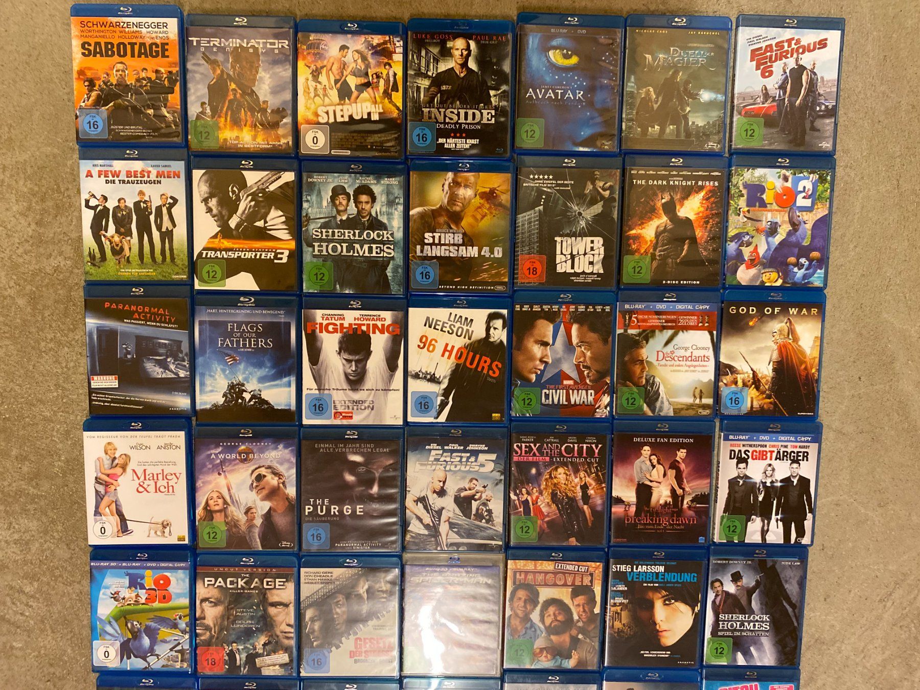 Alle DVDs: Blu-ray Filme Sammlung 63 Stück – Gebraucht aus St.Gallen von MedienJoe 2