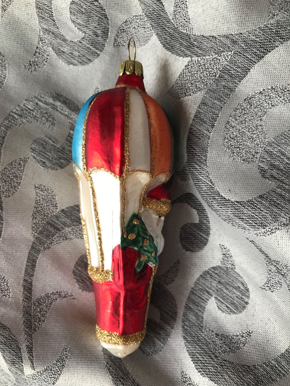 Tutte le decorazioni: Weihnachtsmann mit buntem Fallschirm Christbaumschmuck – Nuovo e nell'imballaggio originale da Alpnach Dorf venduto da marvo 2