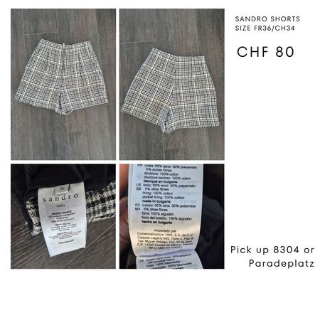 Sandro winter shorts - FR36/CH34
