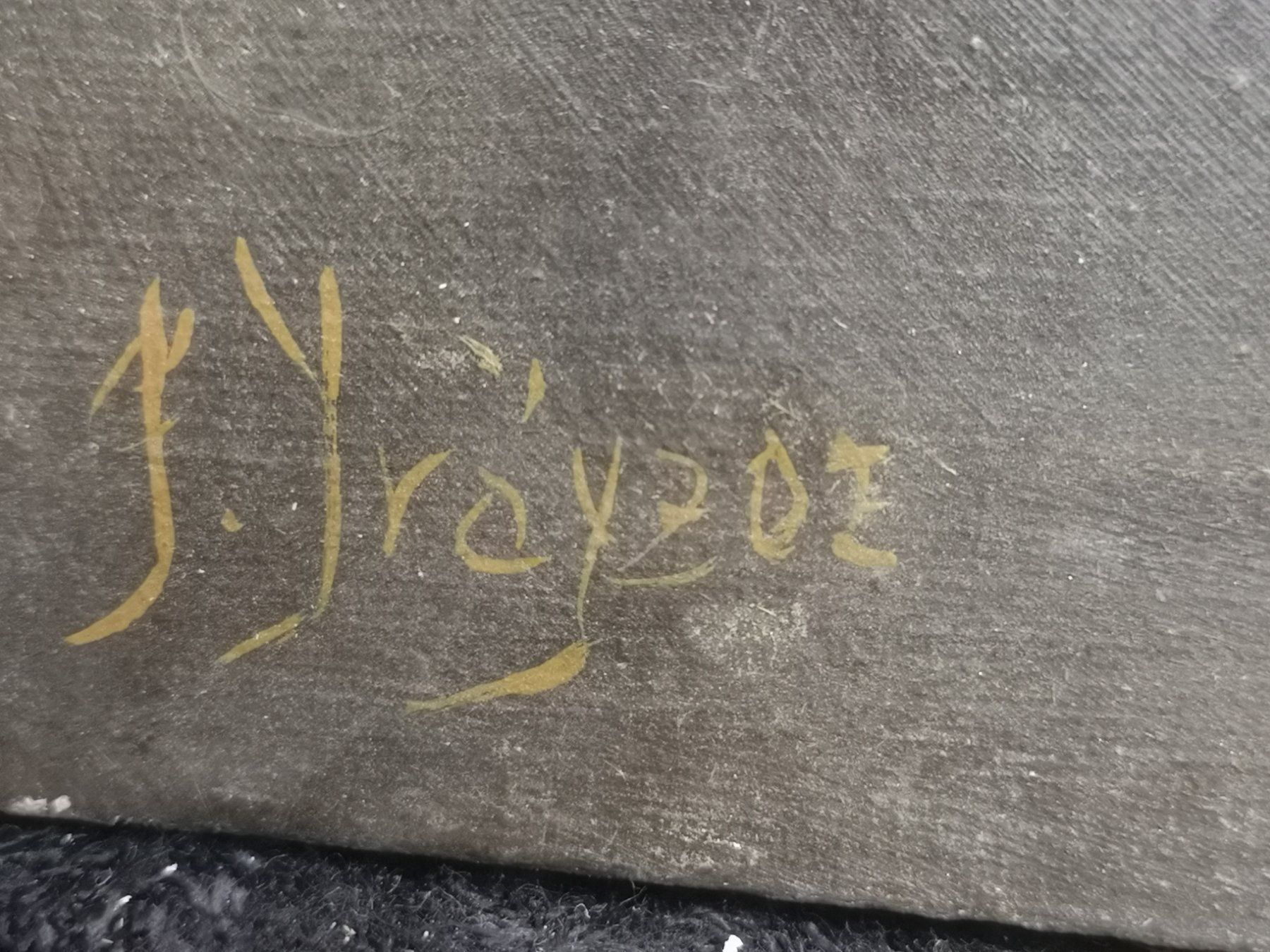 Dipinti: HUILE SUR TOILE SIGNÉE LA GITANE – Usato da Genève venduto da Qanil77 2