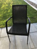 Gartenstühle schwarz